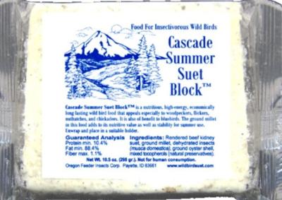 Cascade Summer Suet