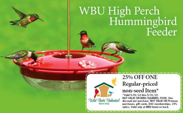 High Perch Hummingbird Feeder